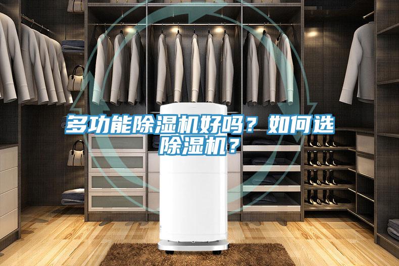 多功能除濕機好嗎？如何選除濕機？