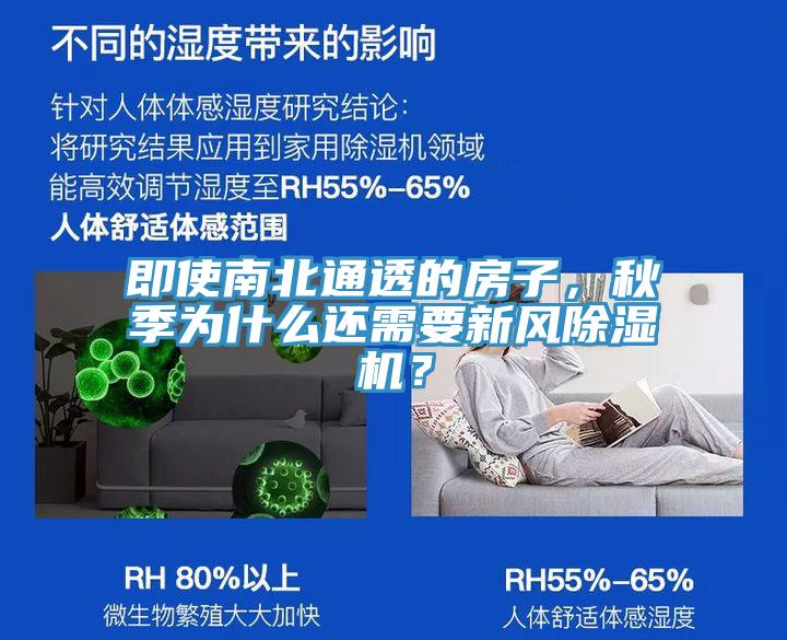 即使南北通透的房子,秋季為什么還需要新風除濕機?