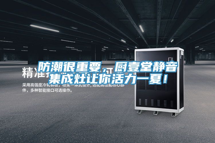 防潮很重要,廚壹堂靜音集成灶讓你活力一夏!